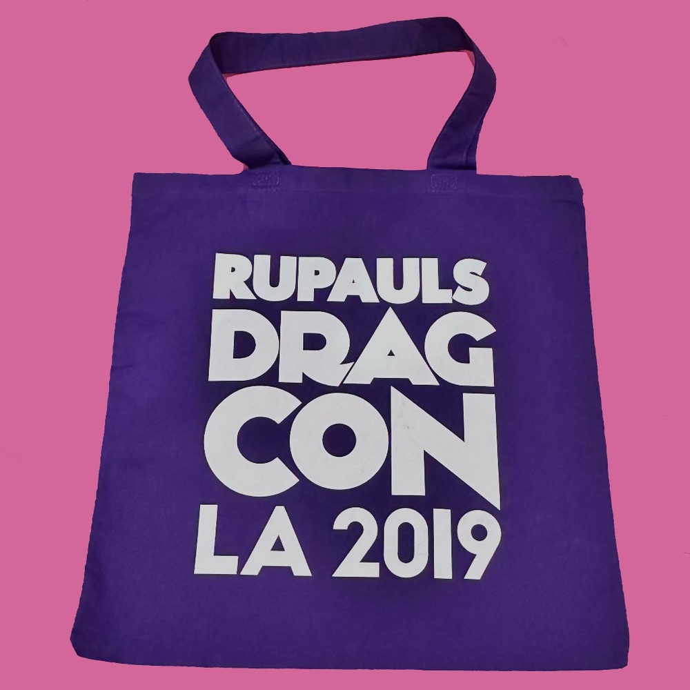 NWOT RuPaul’s DragCon 2019 Commemorative Tote Bag